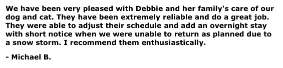 We have been very pleased