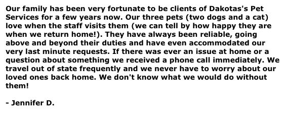 Our family has been very