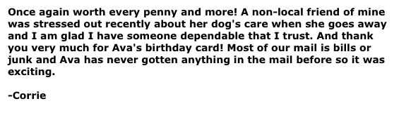 Once again worth every penny